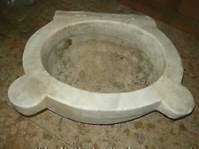 Antique Bénitier Évier en Marbre Début '800 Italie Integro De Utiliser