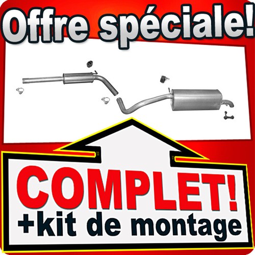 échappement pour seat ibiza - Échappement,