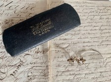 Ancien Lunette Binocle Lorgnon Pince Nez