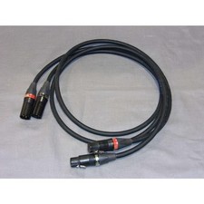 Paire de câbles XLR SAEC XR-1805 / 1,2m, état de fonctionnement confirmé, art...