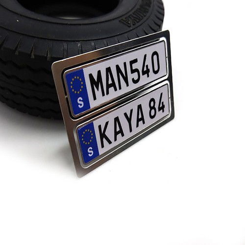 Euro truck license plate - euro,