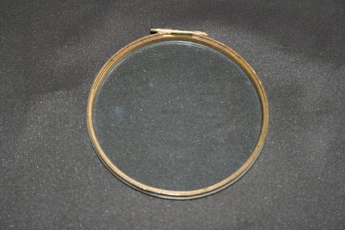 Verre rond plat - verre,
