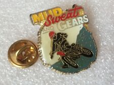 pin's Lapel pins vintage   moto cross MUD SWEAT AND GEARS