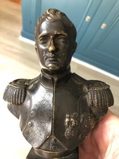 Beau Buste Bronze XIXème Napoléon 1858 HAREANS ?