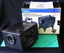 *** BOITIER TRANSFERT VIDEO/DIAPOS/PHOTOS SONORE + CABLES VIVITAR UVC-2***