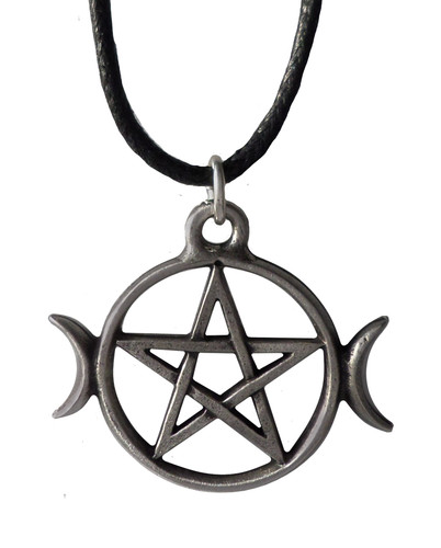 Pendentif étain païen - étain,