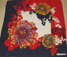 Foulard 100% PURE SOIE VINTAGE