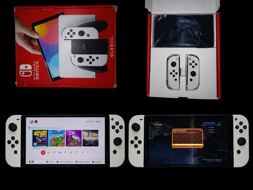 Nintendo switch oled blanche - nintendo,