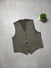 HARRIS TWEED Mens Vest Multi