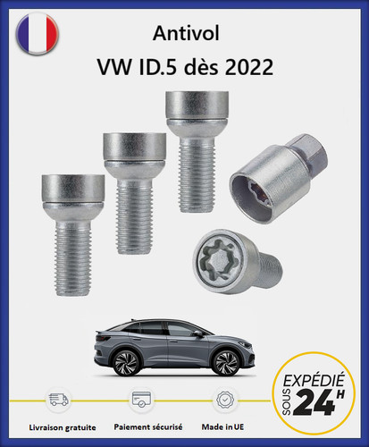 Ecrous antivol roues - ecrous, de