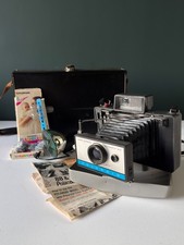 Polaroid 210 Land Camera   Flash   Sacoche cuir