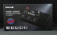 NUX MG-400 Guitare Multi-Effets Processeur Ampère Modélisation Pédalier Ship De