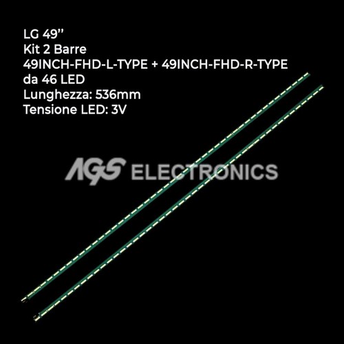 Kit barres tv led lg - 2,