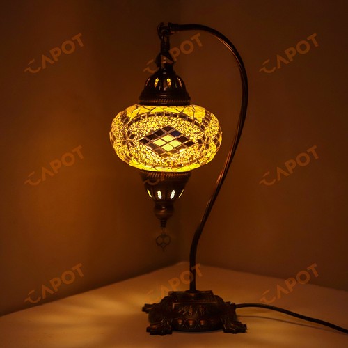Lampe table mosaïque - lampe, de