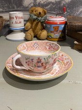 Tasses et sous tasse, décor