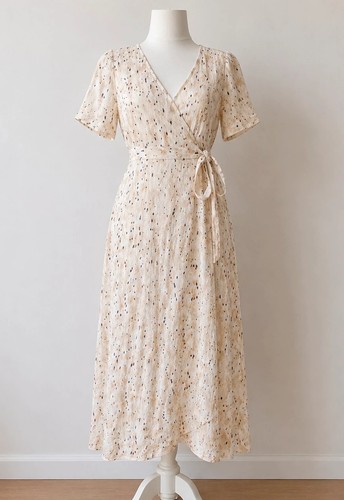 Robe maxi kris croisée - ba&sh,