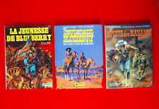 Lot de 3  BD BLUEBERRY 1972