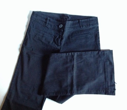 Pantalon zara jeans noir coupe - pantalon,