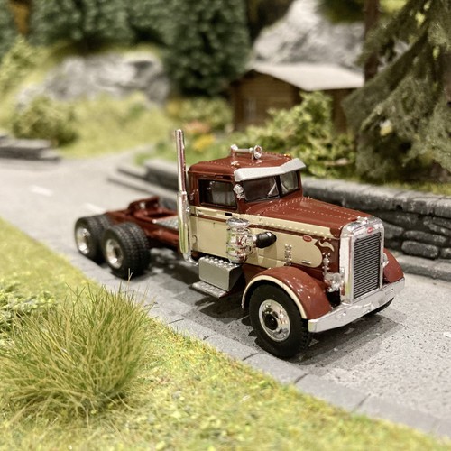 Camion peterbilt 281 marron - peterbilt,