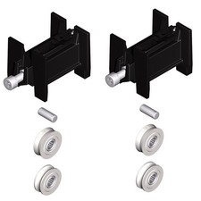 Lot de 2 chariots simples pour