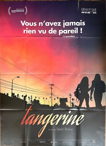 Affiche cinéma tangerine - affiche,