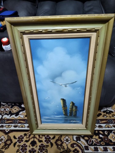 Gailey canvas painting - h.,