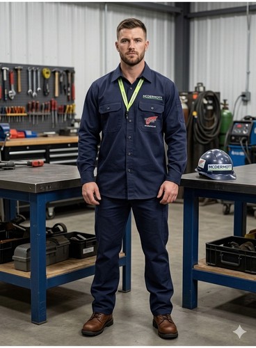Red wing work - red, shirt