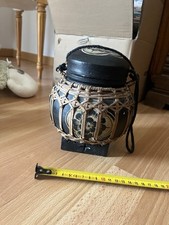 Pot à riz noir ancien deco