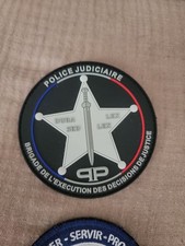Écusson Police nationale BEDJ Police judiciaire