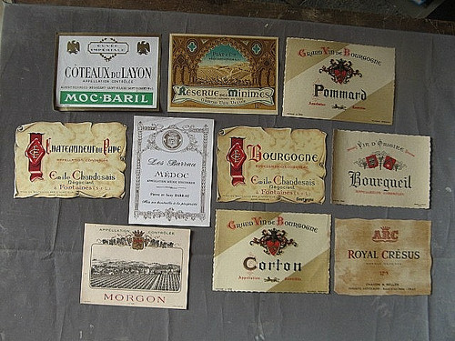 1678 lot de 10 - , anciennes