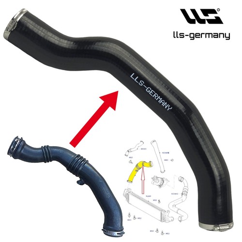 Tuyau turbo intercooler - turbo, l'intercooler