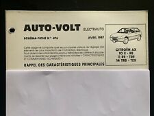 Fiche AUTO VOLT Electrauto 