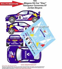 DECALS 1/18 REF 0103 RENAULT