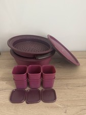 MICRO VAP TUPPERWARE Mauve - Cuiseur Vapeur Tupperware + 6 Pots