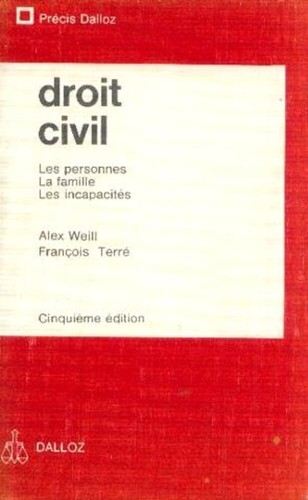 Code civil les - personnes, la