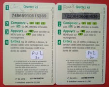 2 mobicartes / PU2 / cadre