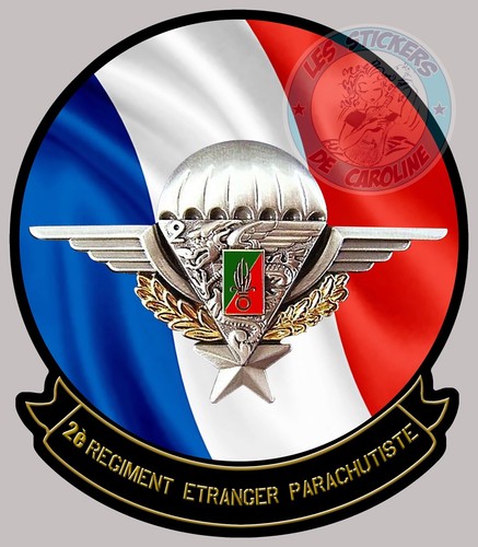 Autocollant insigne militaire - autocollant,