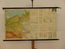 Carte Murale Schlesien Pommern