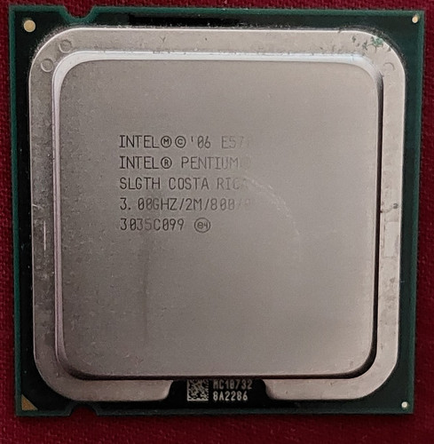 Processeur intel pentium e5700 - pentium,