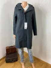 Manteau avec capuche style cape chaud laine Areline - 36 Gris