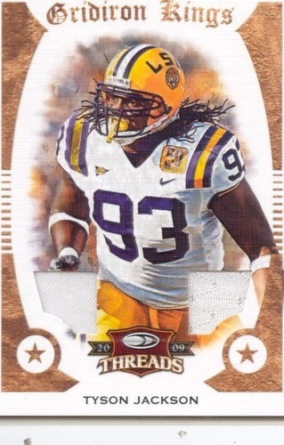 Tyson jackson rookie 2x - rc,