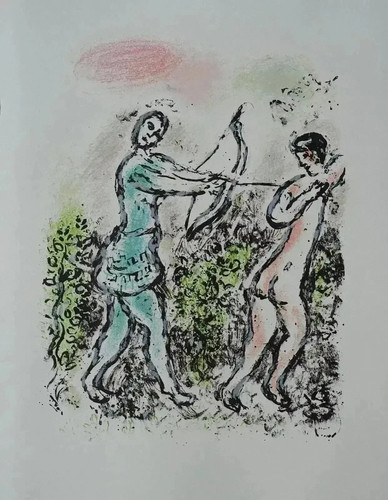 Marc chagall pénélope - chagall, :