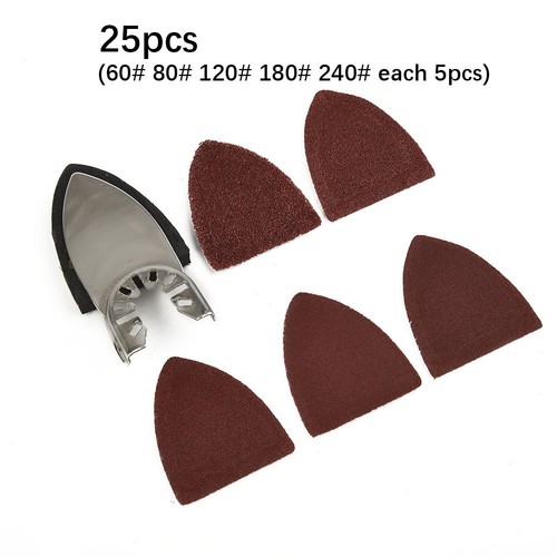 Feuilles abrasives tampon - 25, +