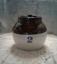 Bean Crock Pot # 2, Brown 2