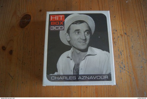 Charles aznavour hit box 3cd - charles,