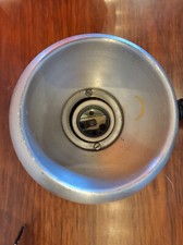 Lampe Fase de bureau noire et articulée métal brossé et plastique Années 70