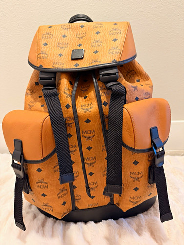 Mcm visetos monogram backpack - visetos,