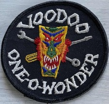 Patch PILOT USAF, F101 VOODOO, VIETNAM WAR, original années 60, lettre suivie