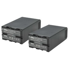 2x Batterie pour Sony PMW-150 PMW-160 PMW-200 PMW-100 PMW-EX1 PMW-EX1r 7800mAh