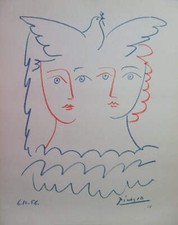 Pablo PICASSO : Couple à la